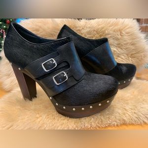 🖤 UGG ILLANA NWT platform high heels clogs GOTH witchy sexy bondage pinup